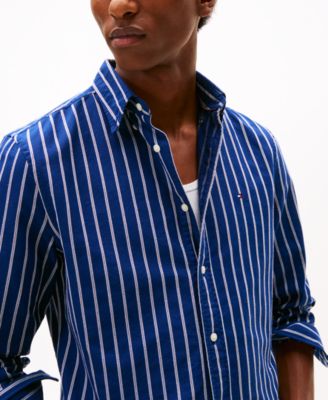 Men's Heritage Stripe Oxford Long Sleeve Shirt