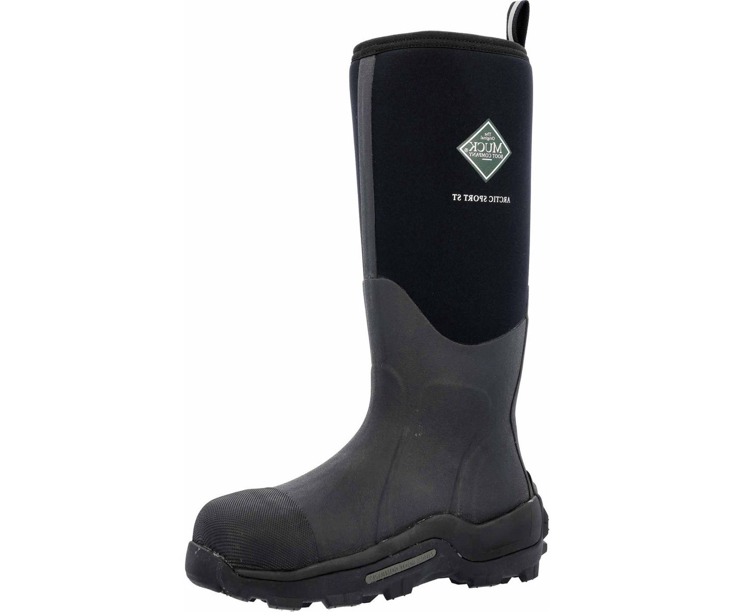 Мужские ботинки MUCK Arctic Sport Steel Toe Insulated Boot, цвет: Чёрный — фото 3