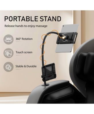  Full Body  Faux Leather & Metal Frame  Zero Gravity,  Foot Roller Massage Recliner Chair