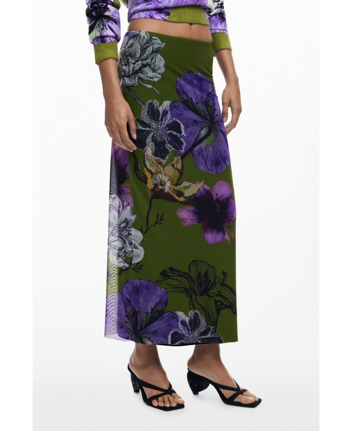 Women's Skirt designed by Mr. Christian Lacroix - Black