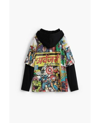 Boys Boys's Marvel T-shirt with layering effect