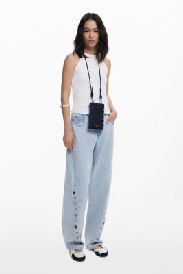 Women's Detachable mobile phone wallet