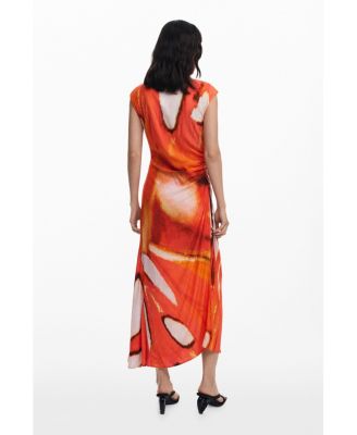 Women's Draped long dress