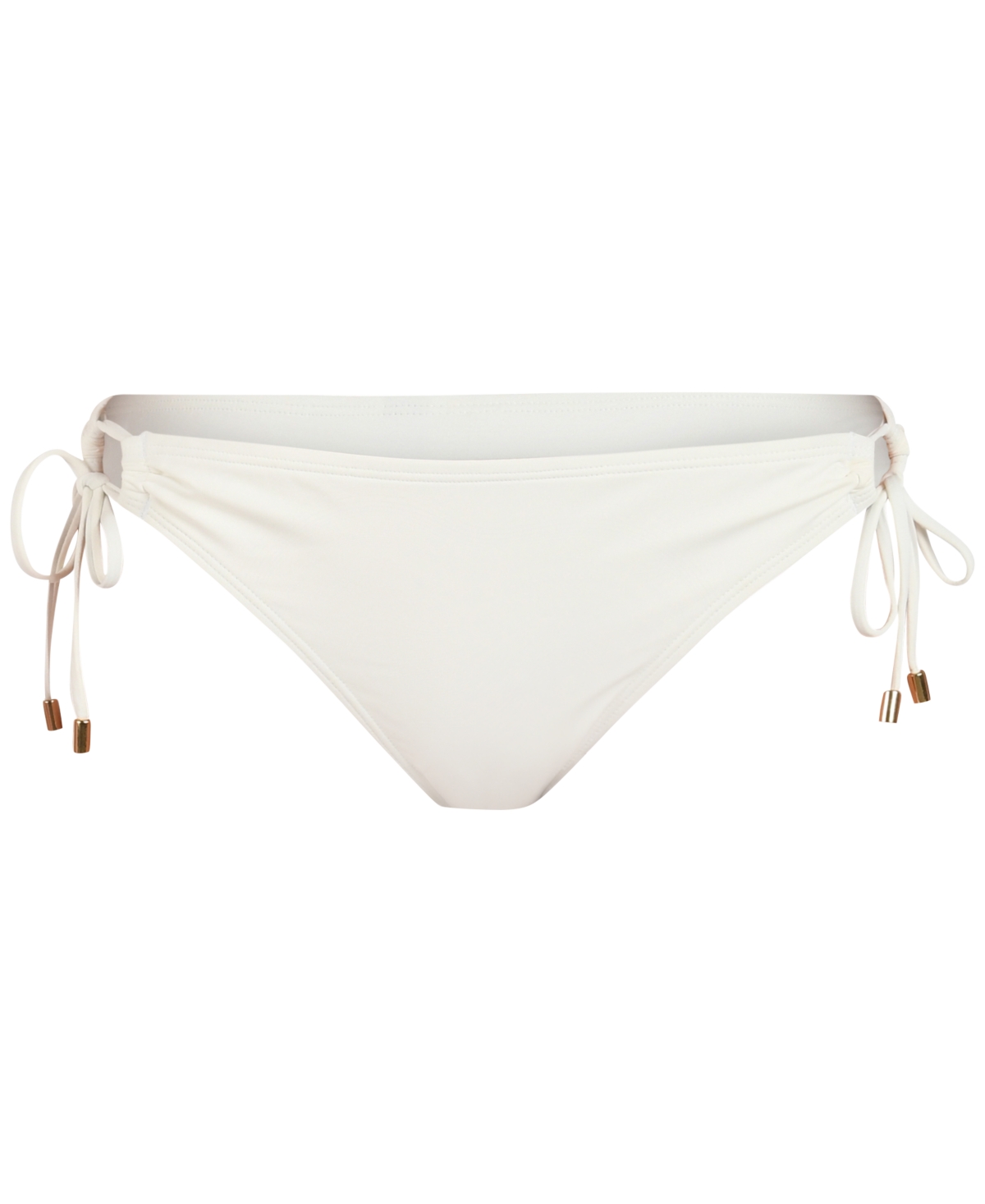 La Blanca Island Goddess Adjustable Hipster Bikini Bottoms In White