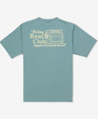 Мужская гибридная футболка Hurley с коротким рукавом