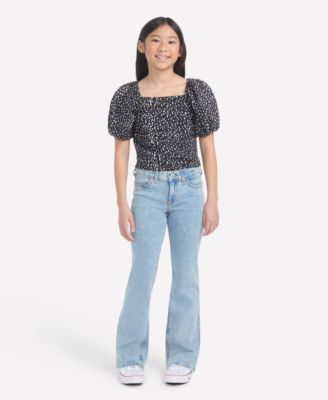 Girls Emerson Puff Sleeve Top