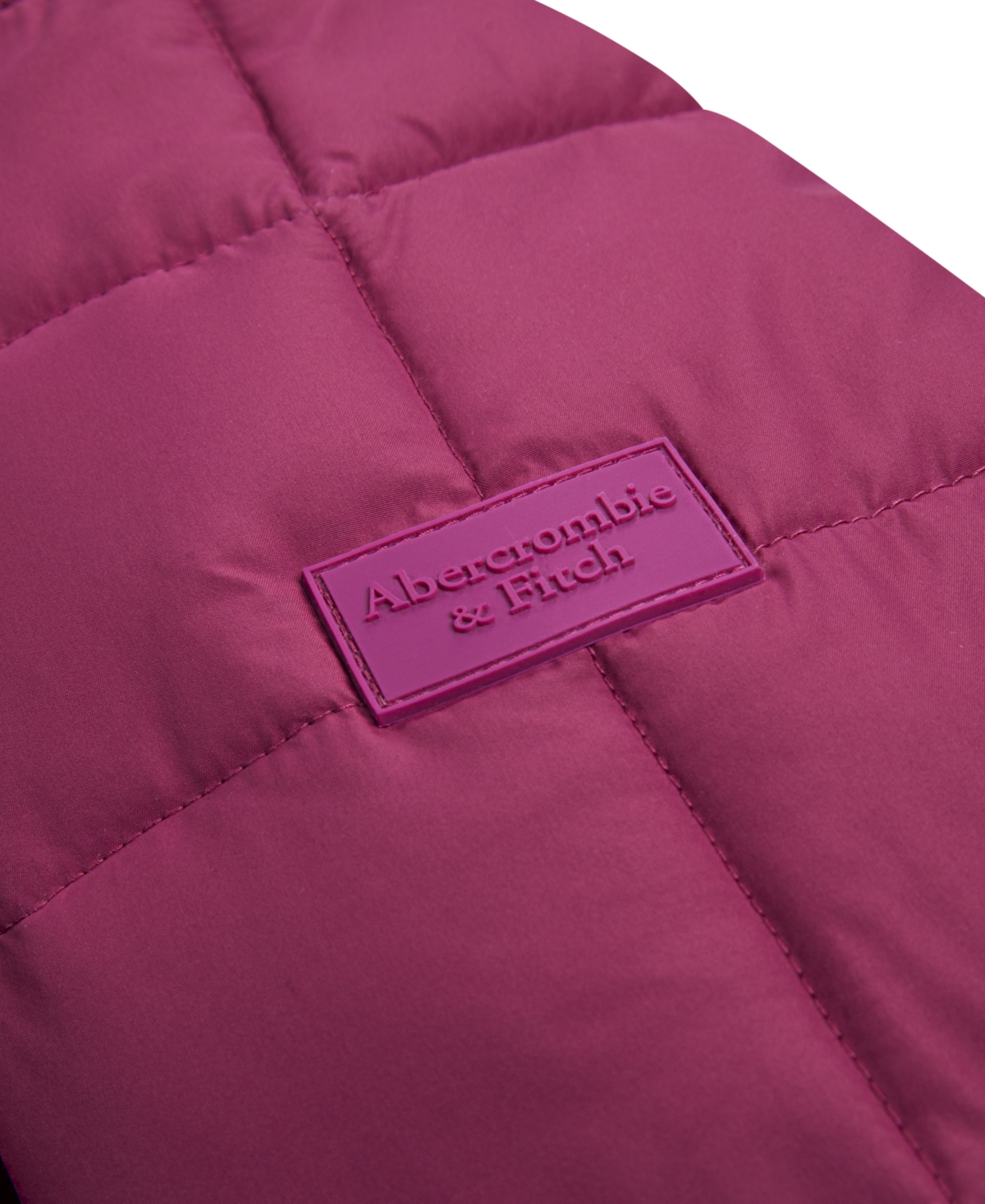 Abercrombie Girls Midweight Puffer Jacket In Pink