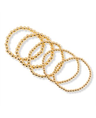 Gold Plated Makenna XL Bracelet Set