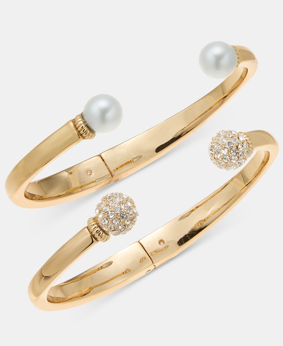 Charter Club Hinge Bracelets, Set Of 2, Macy's Exclusive In Multi