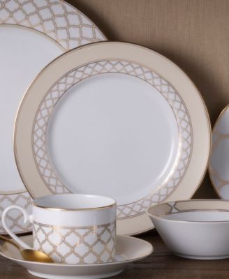 Eternal Palace Gold Set of 4 Salad Plates, 8-1/4"