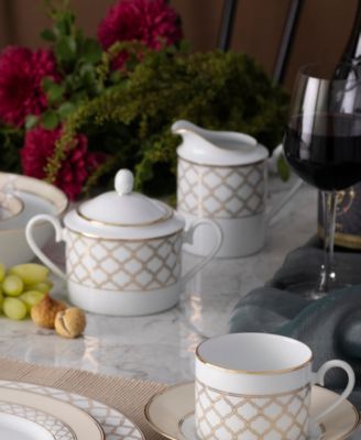 Eternal Palace Gold Sugar Creamer Set