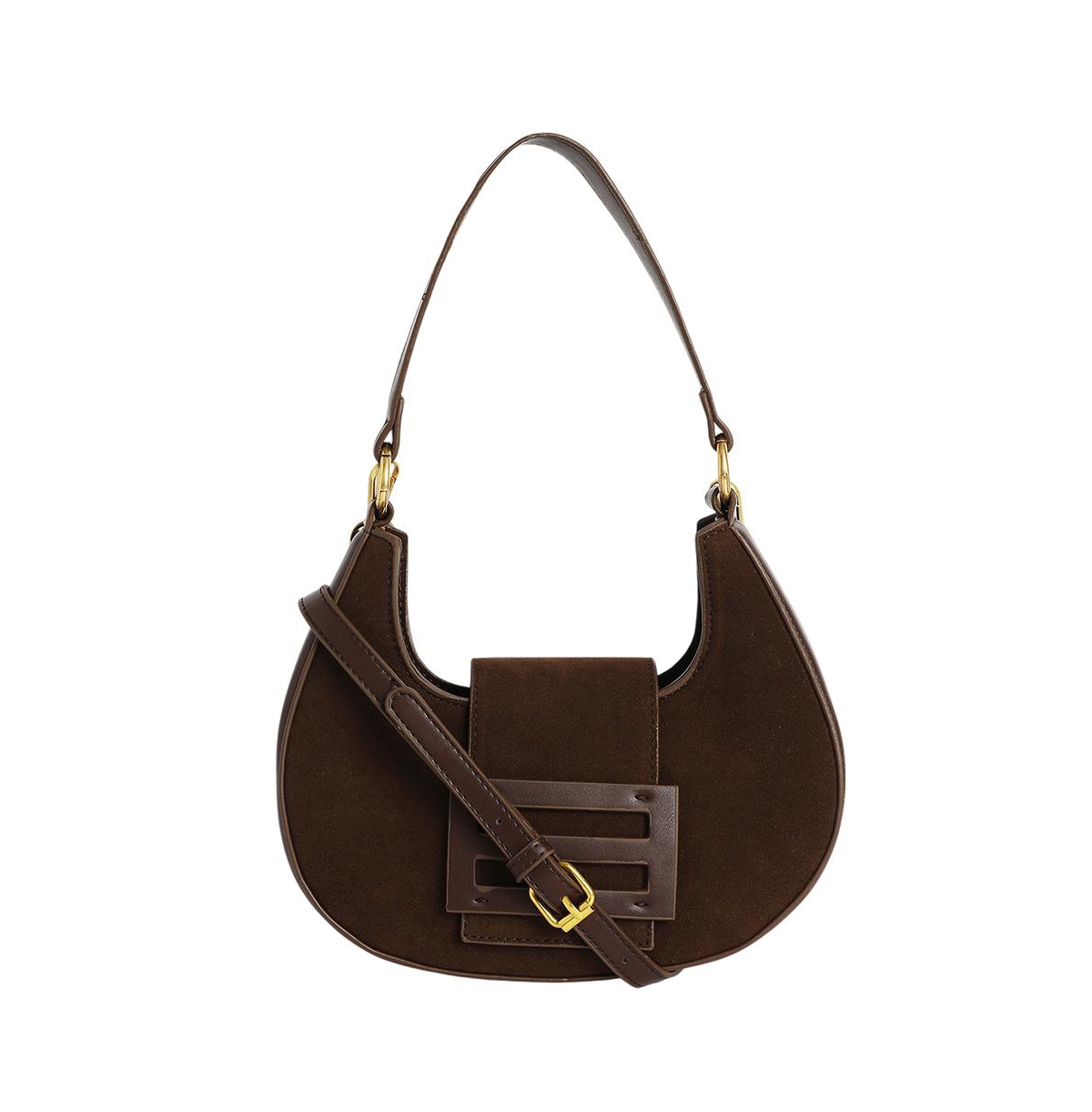 Women's The Arcove Shoulder Bag - Coffee Brown - Brown