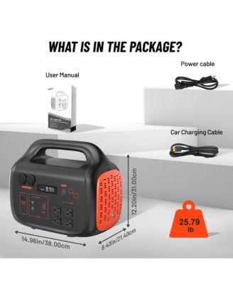 1800W Power Station with 0.02s UPS 1.5 Hour Fast Charge and 3000 Plus Battery Cycles Backup Power Supply