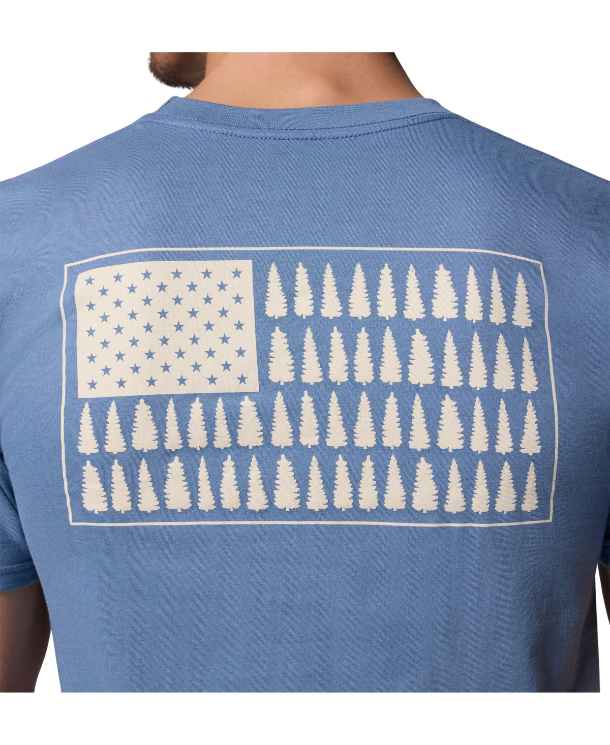 Columbia Men's Tree Flag Graphic T-Shirt
