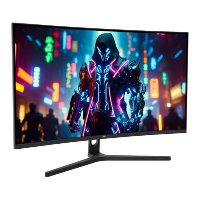 27 inch 1080P Full HD 1920x1080 300Hz 1ms Curved Gaming Monitor, 16.7 Million Display Colors, FreeSync, Ultra-Slim Beze - Black