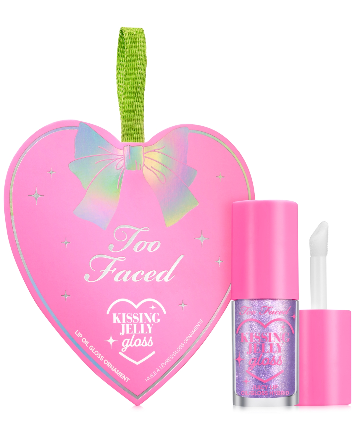 Too Faced Kissing Jelly Gloss Limited-edition Ornament In Transparent