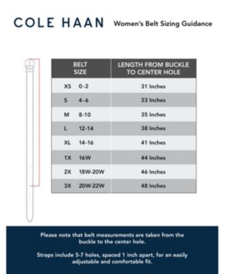 Women's Leather Covered Buckle Stitched Edge Belt