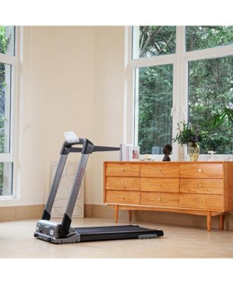 Quiet Portable Folding Flex Treadmill w/ Bluetooth & Fitness Tracking App