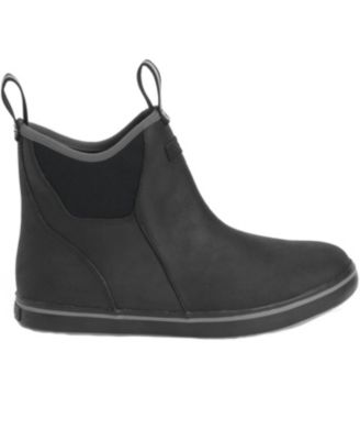 Men's Leather Ankle Deck Boot