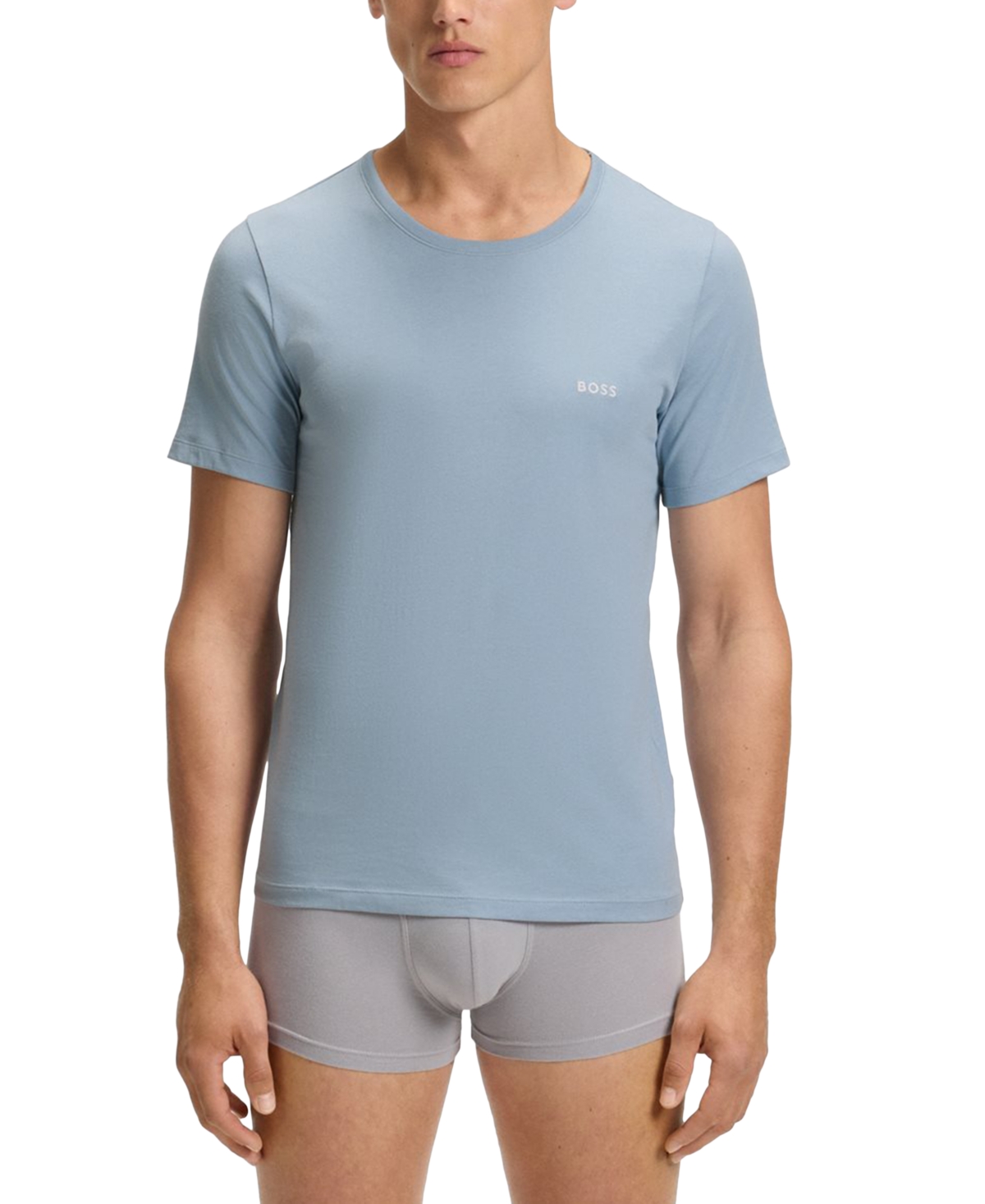 Hugo Boss Boss By  Men's Classic 3-pk. Solid Crewneck T-shirts In Multi