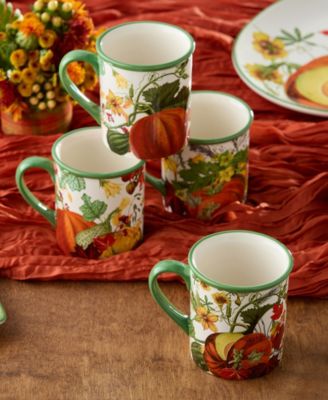 Harvest Fields Mugs, Set of 4