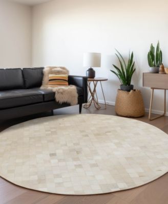 Bozeman Washable BM2 8'x8' Round Area Rug