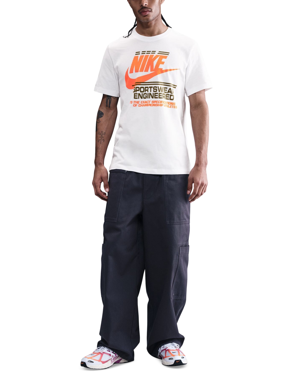 Men's Sportswear Logo T-Shirt - Cave Stone