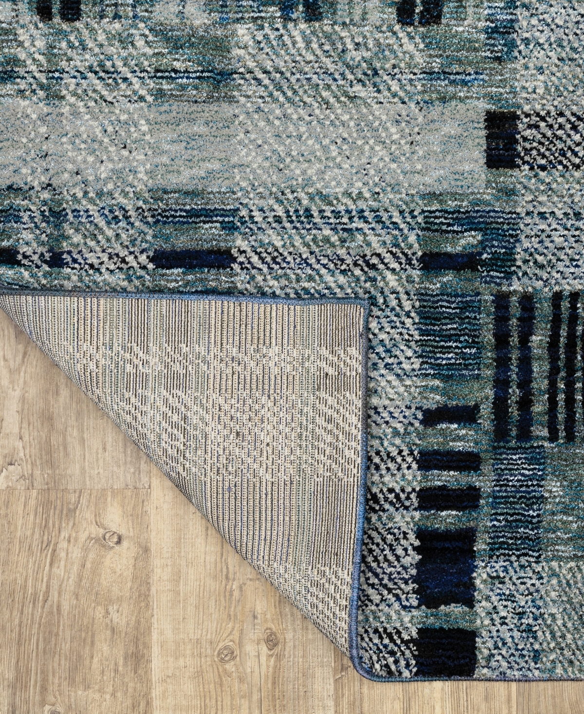 Oriental Weavers Atlas 752b0 6'7"x9'6" Area Rug In Blue