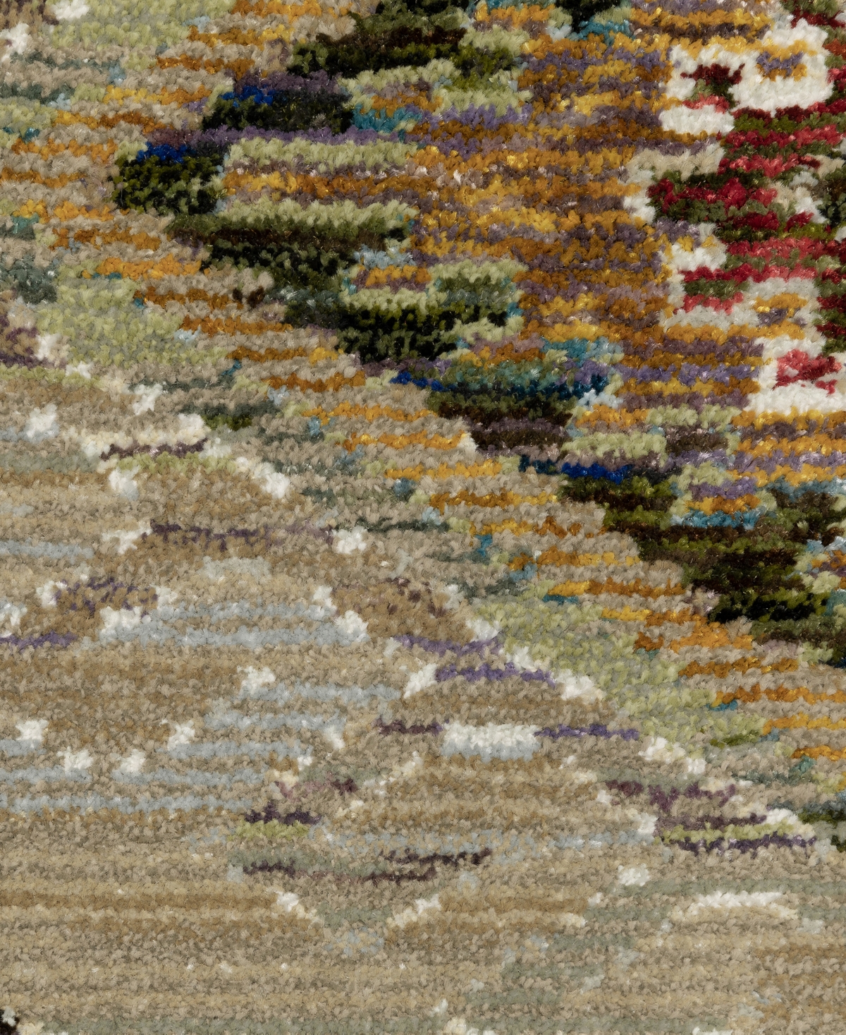 Oriental Weavers Andorra 2442d 7'10"x10'10" Area Rug In Brown