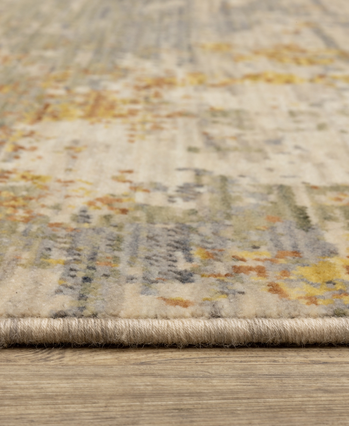 Oriental Weavers Soleri Sol03 7'10"x10'10" Area Rug In Sand
