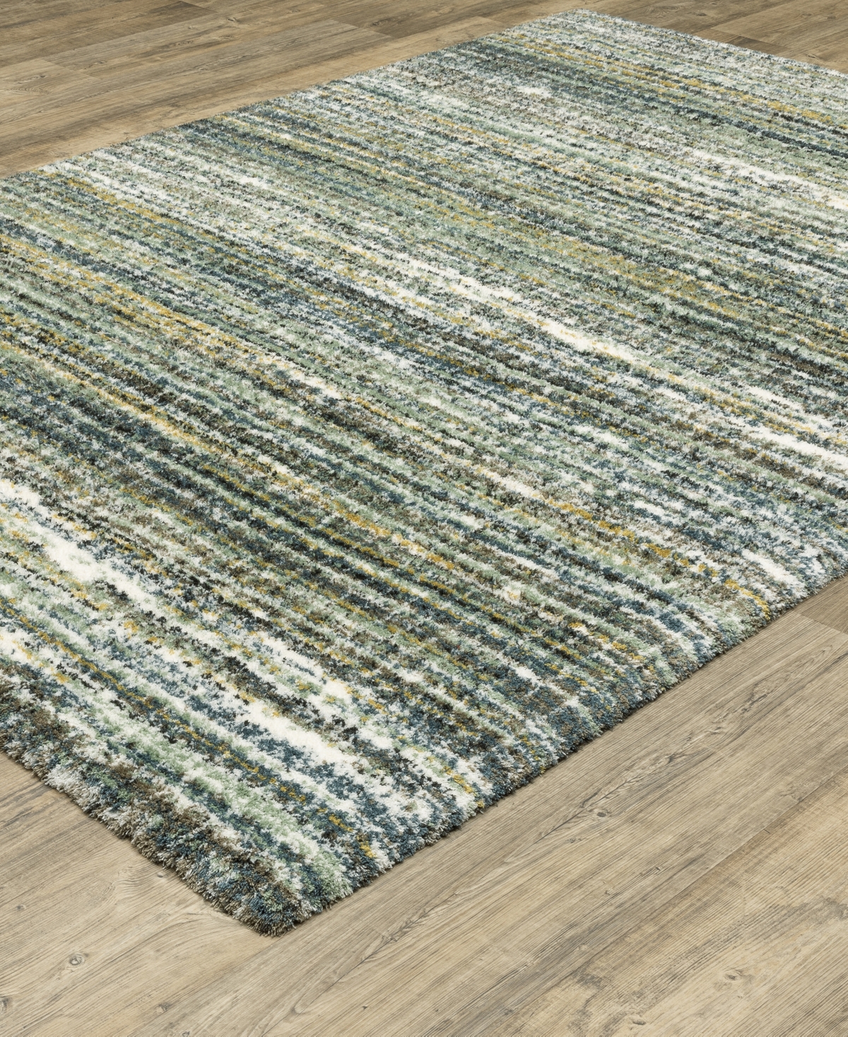 Oriental Weavers Galileo Gal07 6'7"x9'6" Area Rug In Blue