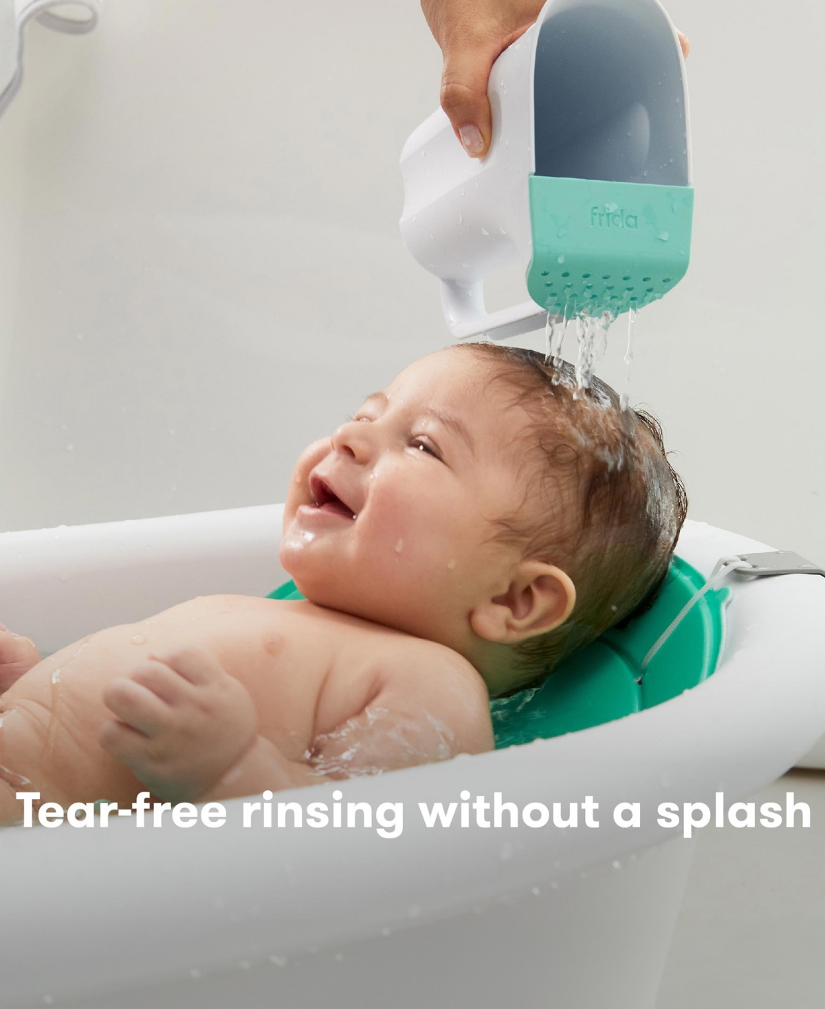 Frida Baby Control The Flow Rinser Cup In White