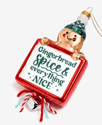 Gingerbread Village Gingerbread Bell Ornament, Macy's Exclusive