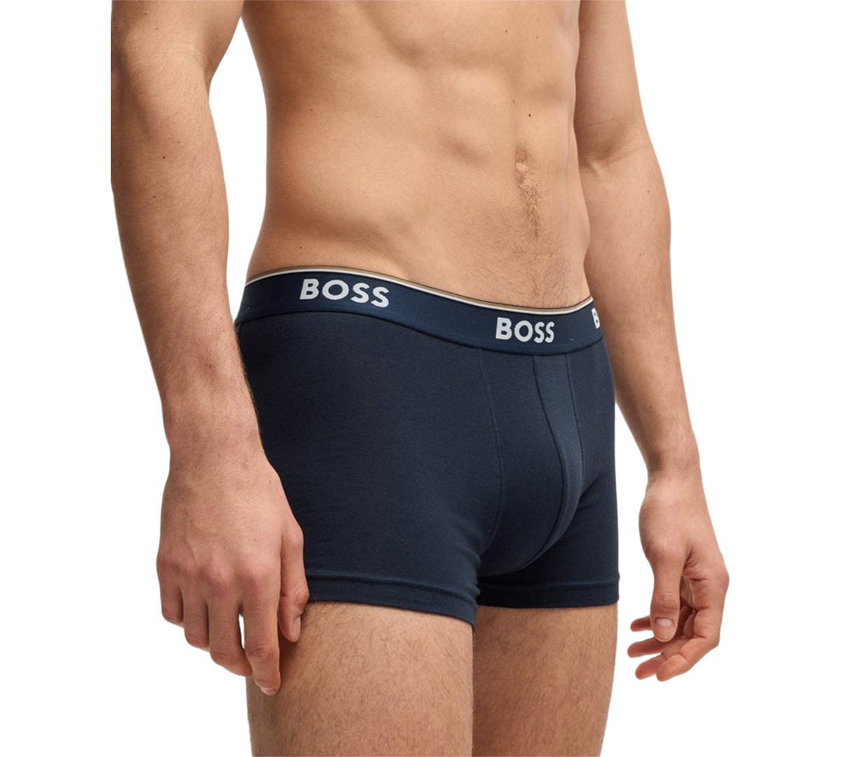 Hugo Boss Boss By  Men's Power 3-pk. Tipped Logo Waistband Trunks In Multi