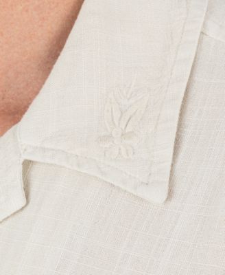 Men's Laguna Camp Embroidered Short Sleeve Shirt