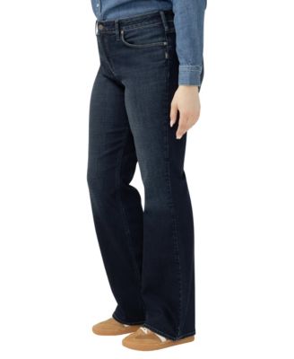 Plus Size Suki Mid Rise Curvy Fit Bootcut Jeans