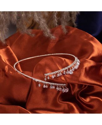 Women's Crystal Torque Necklace