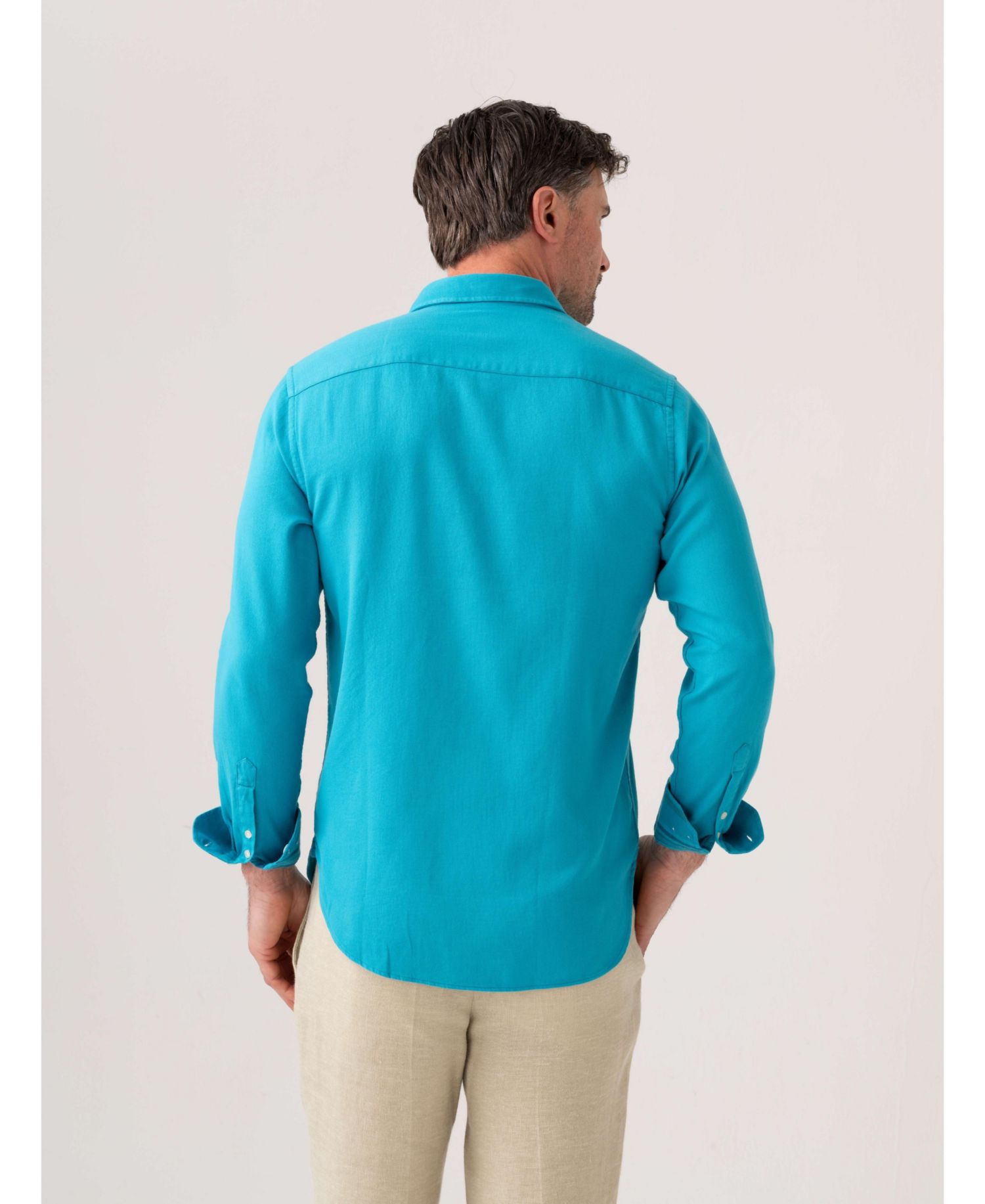 Men's Kabisa Kikoy Cotton Long Sleeve Shirt