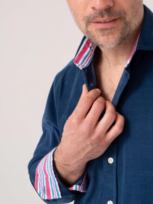 Men's Regular Fit Corduroy Shirt