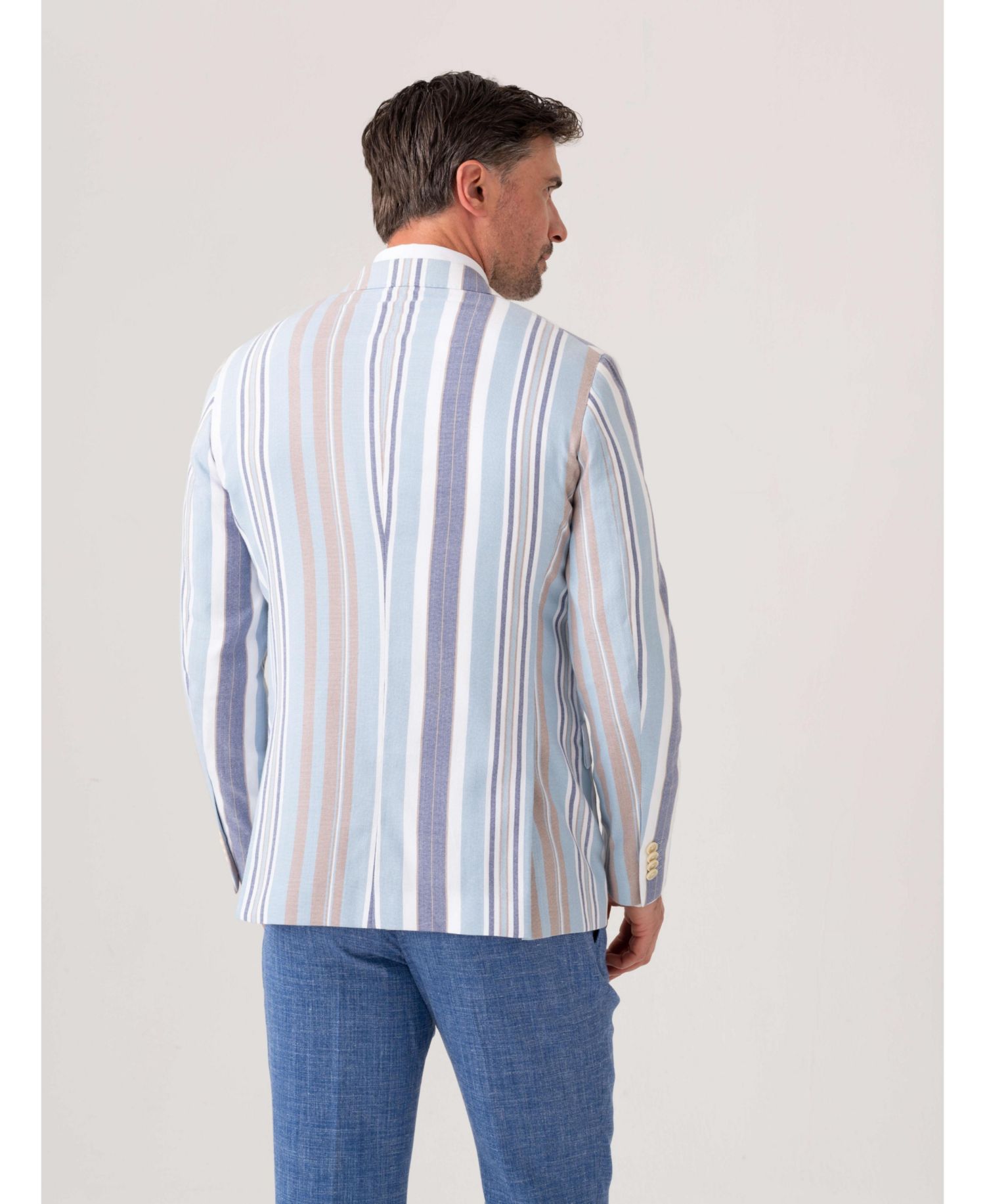 Men's Kikoy Cotton Tailored Blazer
