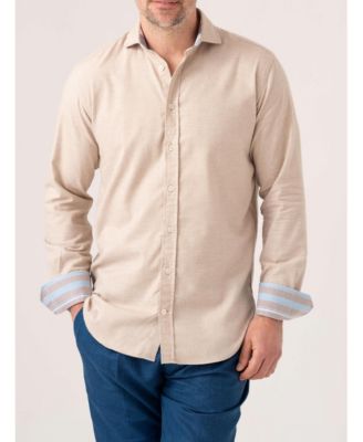 Cotton Cashmere Long Sleeve Shirt