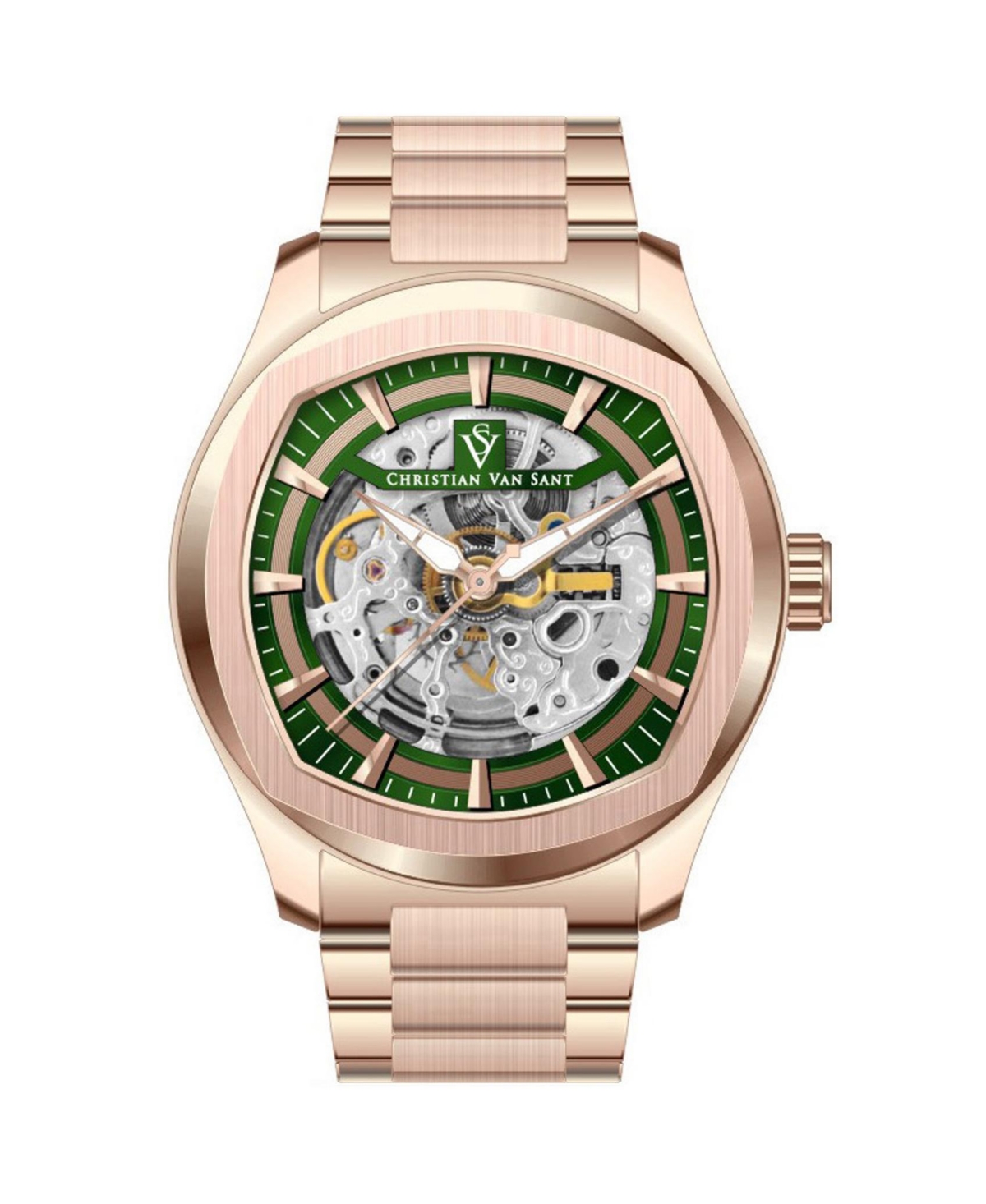Men's Romeo Green Dial Watch - CV9510 - Green