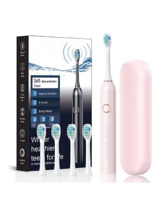 Travel Electric Toothbrush With Extra Brush Heads