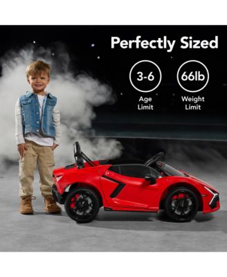 Kids 12V Ride-On Car Officially Licensed Lamborghini Revuelto w/ Remote, LED Lights