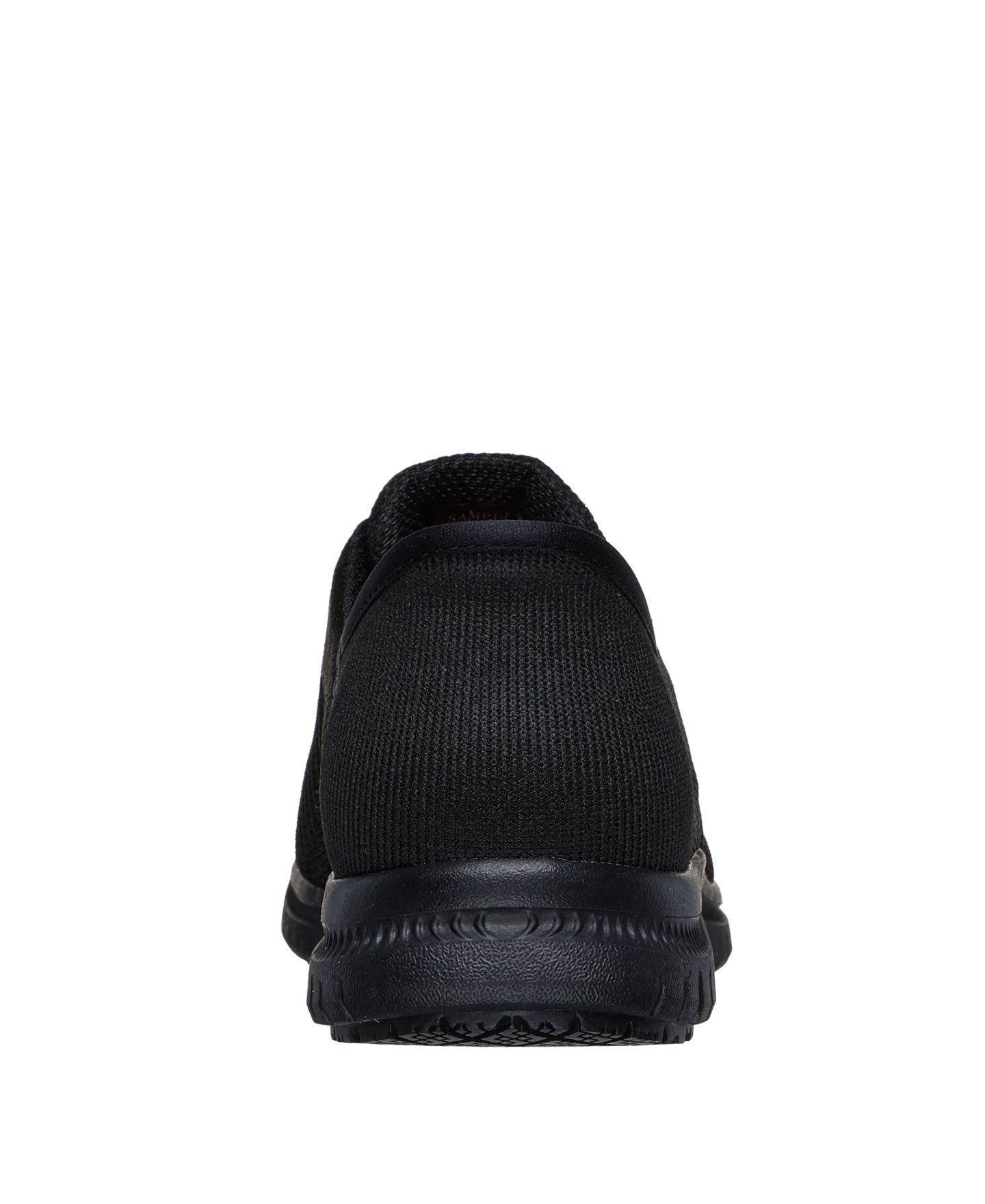 Женские кроссовки Skechers Slip-Ins: Work Slip-Resistant: Virtue - Valsea Work Sneakers, цвет: Чёрный — фото 4