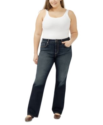 Plus Size Avery High Rise Curvy Fit Bootcut Jeans