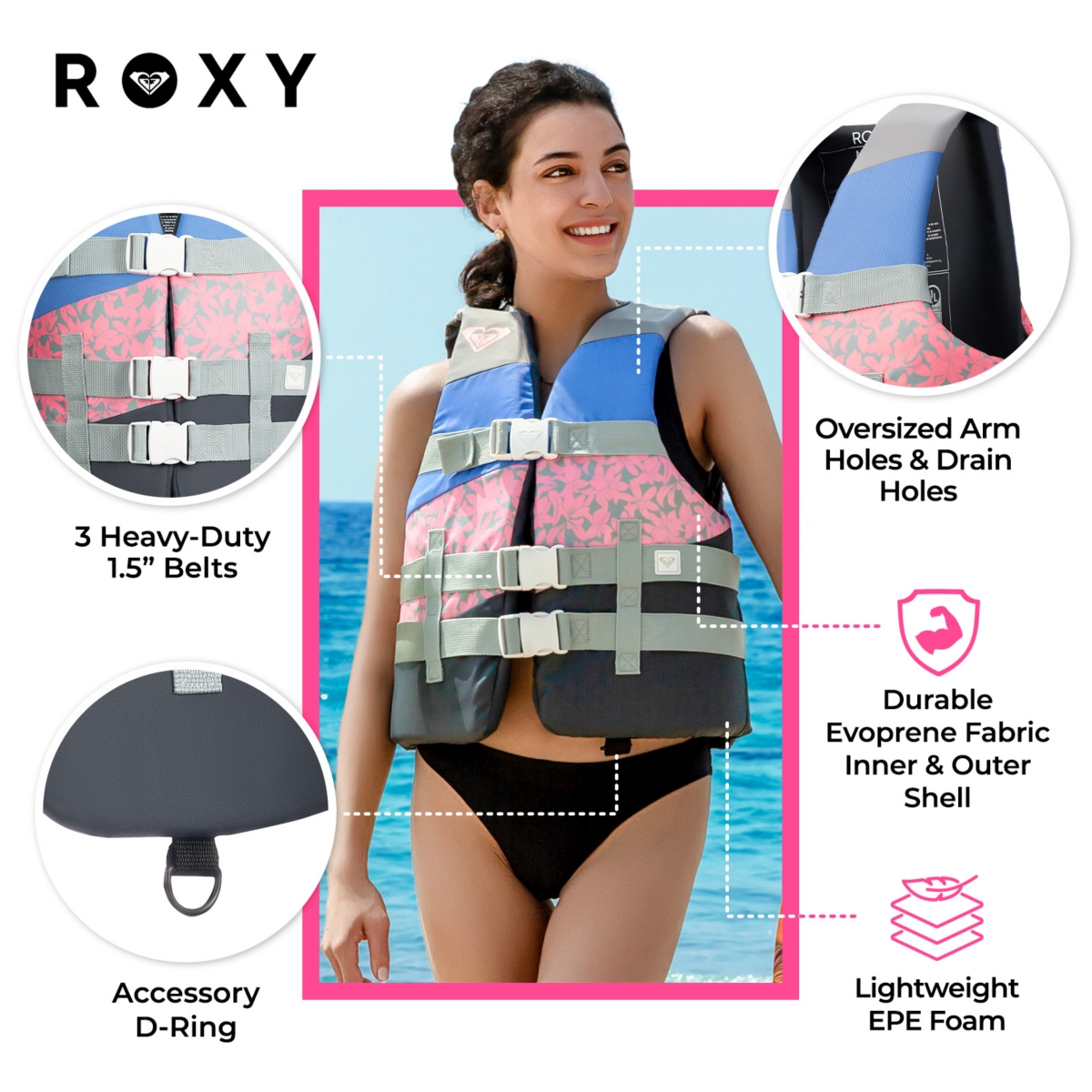 Roxy Uscg Approved Women s Life Vest