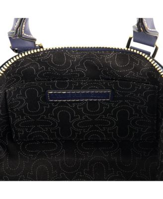 Frayed Denim Mini Satchel