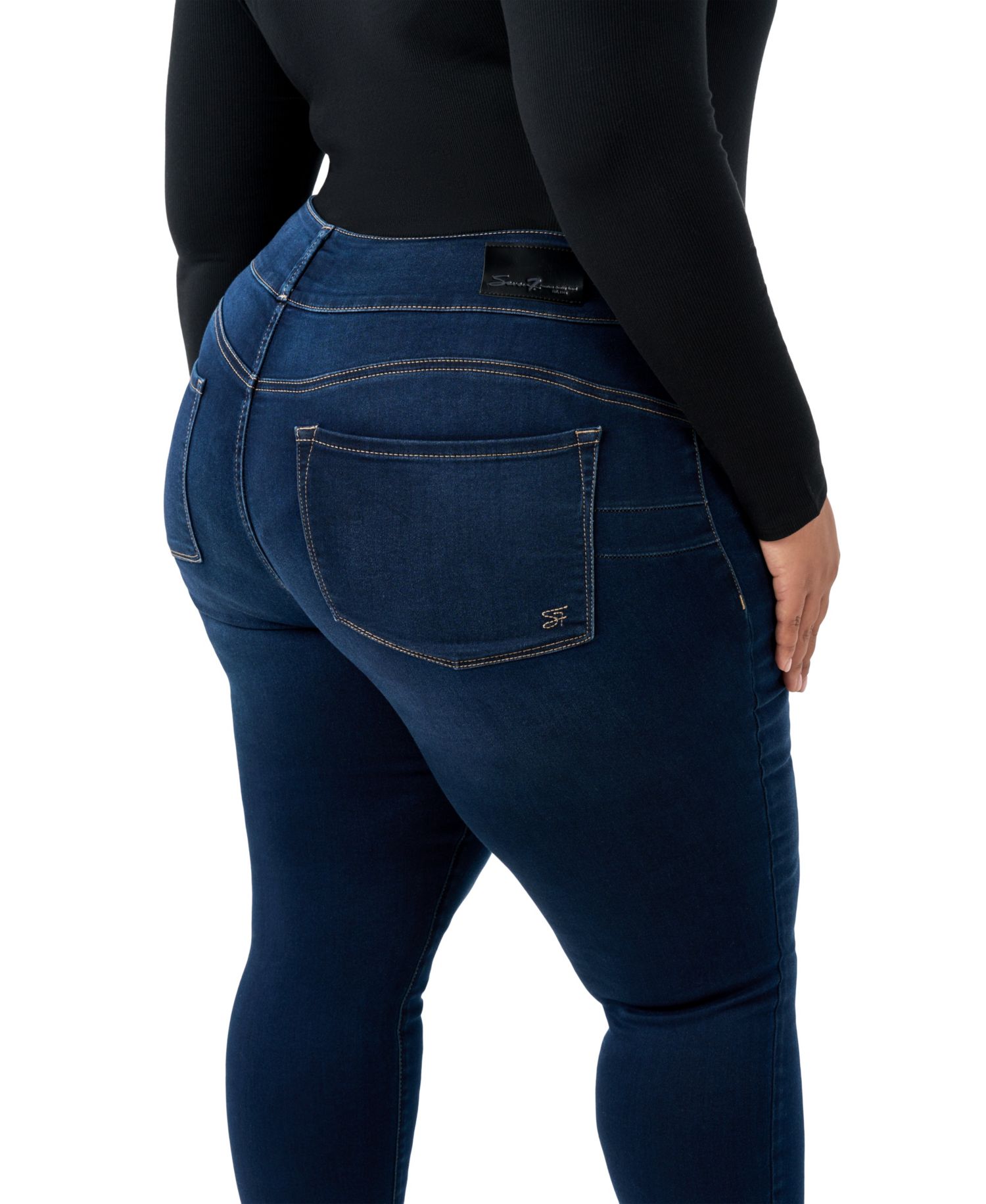 Plus Size High Rise Curvy Legging Jeans