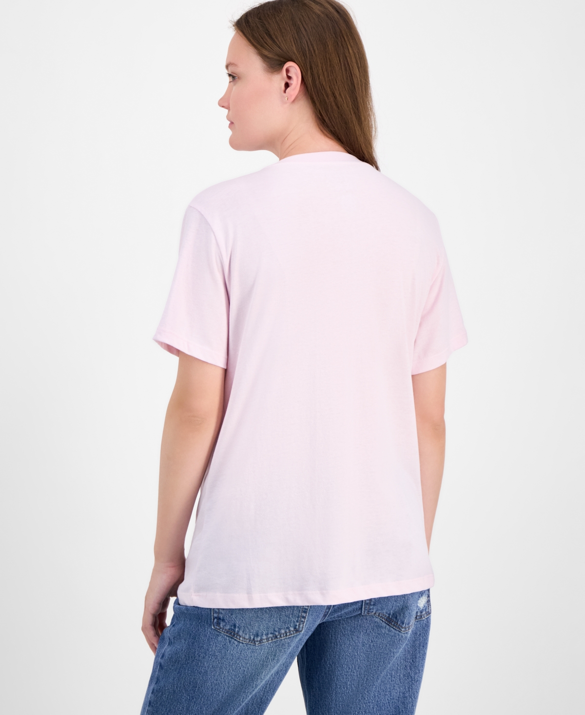 Grayson Threads, The Label Juniors' Number 72 Crewneck Tee In Neutral